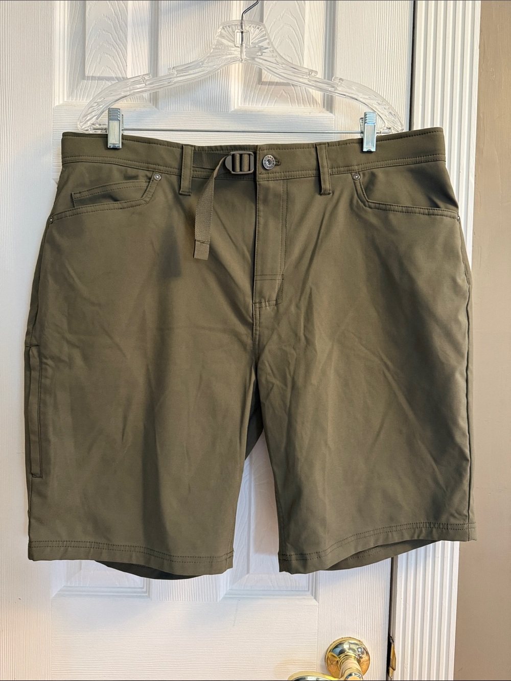 Gerry Olive Hybrid Stretch Shorts